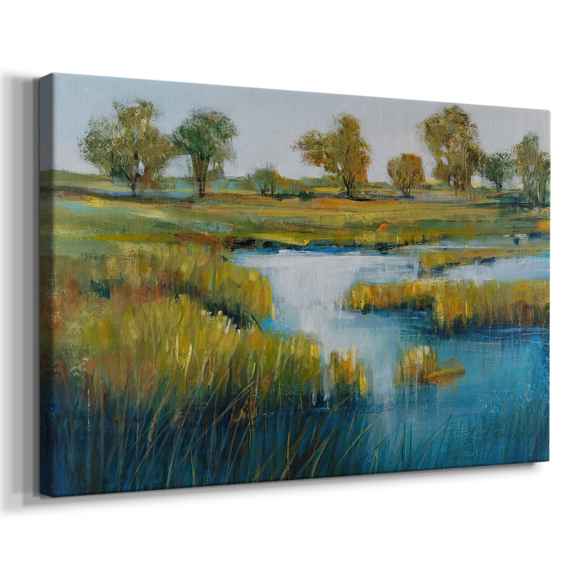 Marshland View IV -Galery Enveloppé Cavas, 32 x 48