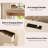 47-Inch Modern Sofa Table, Wood Arched Console Table Behind Couch With Drawers And Charging Station For Entryway, Living Room, Foyer, Hallway, And Office-335567480