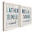 White Framed Canvas