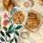 Floral Splash Oven Mitt Cotton Twill