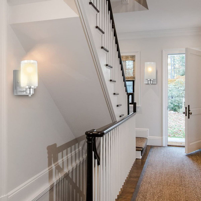 Ensemble de 3 luminaires muraux pour meuble-lavabo