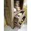 Nature 120cm H x 60cm W Solid Wood Standard Bookcase