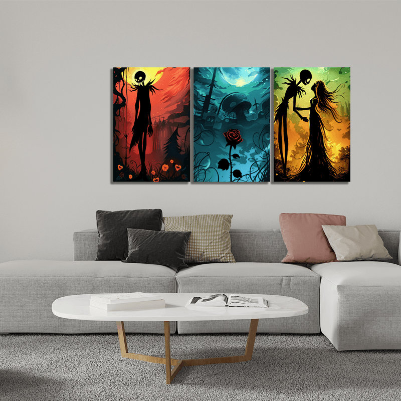 art mural d'Halloween, H 18 po x l 24 po