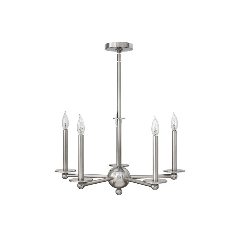 Lustree 5 lumières façon bougie/classique Giard