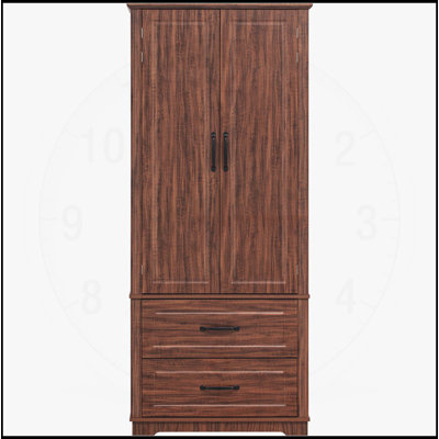 Armoire de cuisine vintage avec 2 grands tiroirs, 8 tablettes de porte et 3 tablettes réglables pour un rangement organisé et un charme rustique