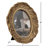 4x6 Luxurious Gold Resin Feather Adorned Photo Frame, Accentuate Your Memories