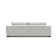 Luca 107" Square Arm Sofa with Reversible Cushions