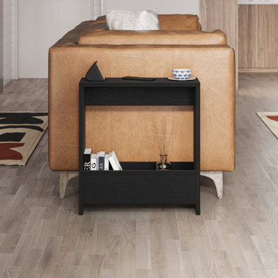 Beeler Modern Slim Compact Side Table