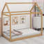 Lit maison en bois