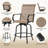Swivel Textilene Metal Outdoor Bar Stools -56266928
