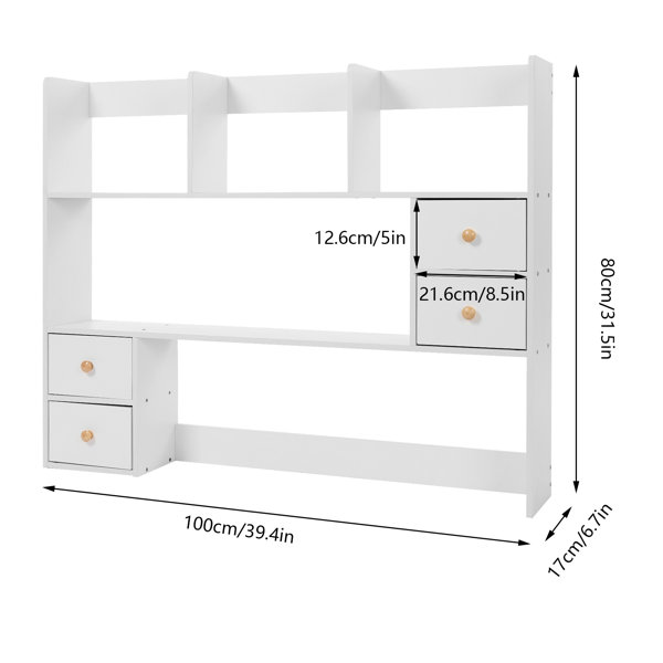 Latitude Run® Desktop Organizer Office Storage Rack | Wayfair