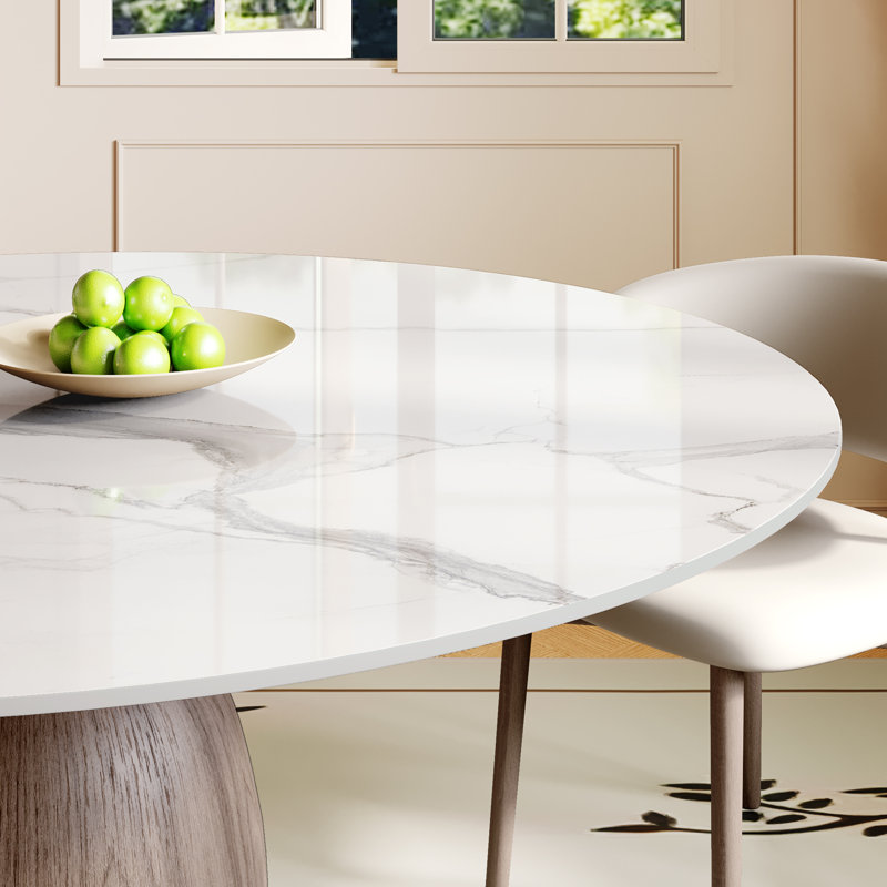 Ensemble 5 pièces de table et chaises de cuisine, H 29,52 po x L 47,24 po x l 47,24 po, Gris brumeux