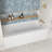 Streamline 60 in. x 30 in. Acrylic Right-Hand Drain Alcove Bathtub in Glossy White With External Drain-101699003