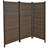 72'' W x 72'' H 3 - Panel Wood Folding Room Divider