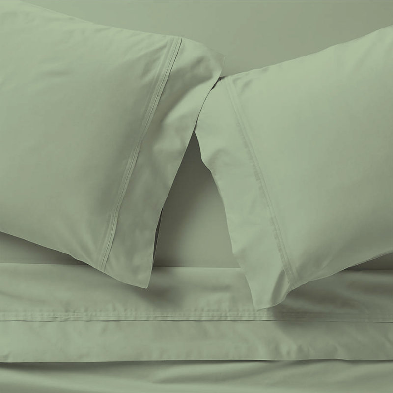 Ensemble de draps en microfibre Paarizaat 9000 Series, Complet/Double, Sauge