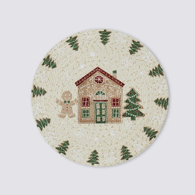 Lezlie Set of 4 Round Placemats