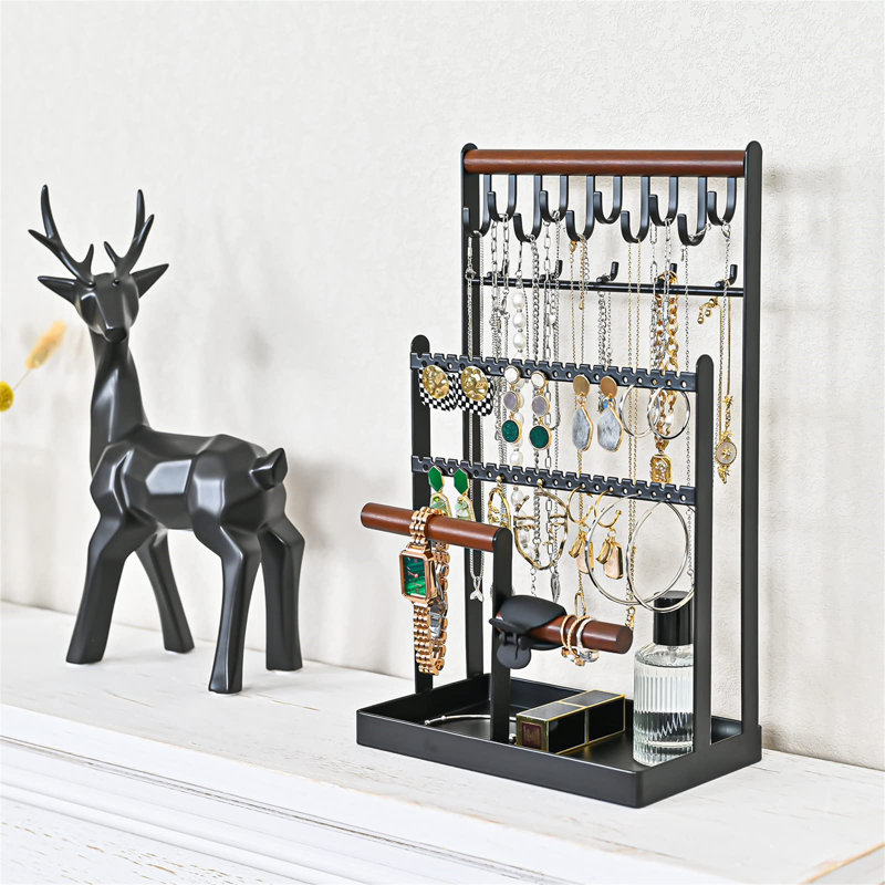 Audino Jewellery Stand +, Black