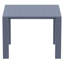 Table de salle à manger extensible en plastique Farrah-1630487018