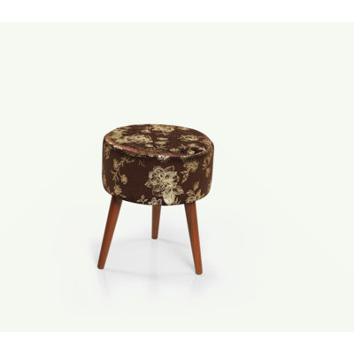 Flora Ottoman 107 Pattern by Charlton Home