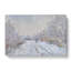 Snow At Argenteuil by Claude Monet - Wrapped Canvas Painting-61847071