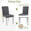 Ensemble de table de salle à manger en bois 5 pièces, ensemble de table de cuisine avec une table carrée et 4 chaises rembourrées, table de salle à manger en bois avec décoration en cristal et ensemble de chaises pour la cuisine, la salle à manger