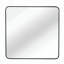 High - Quality Wall - Mounted Square Mirror for Bathroom, Featuring Shatterproof Design and Easy Installation
