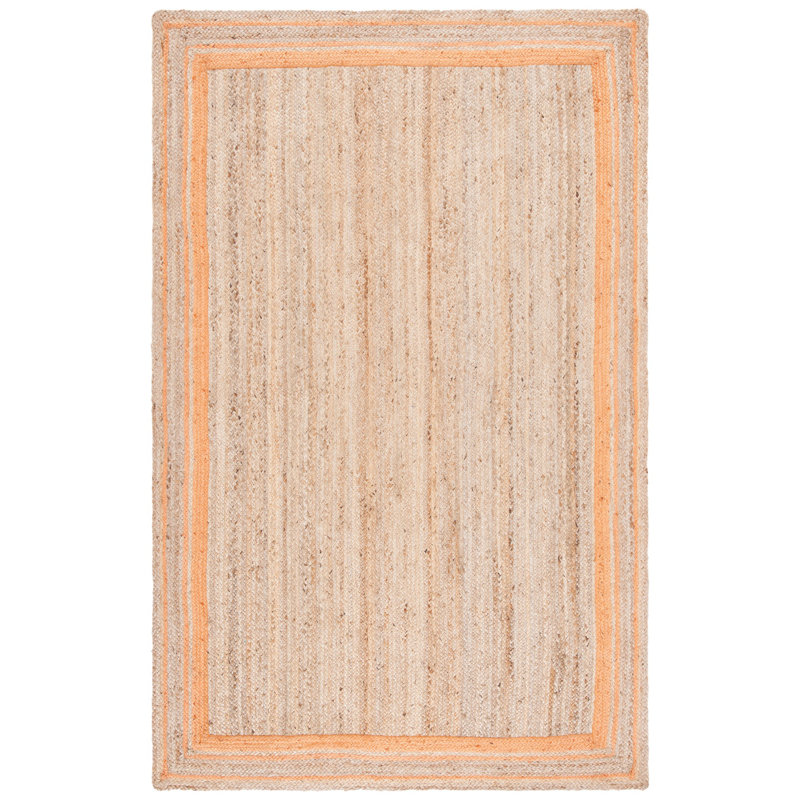 Tapis en jute de fibre naturelle Gatti, Rectangle 6 pi x 9 pi