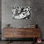 «Shiny Black City Sneaker», impressions sur toile par Notoriart-105294004-105294016