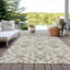 Tapis ivoire intérieur / extérieur lavable à la machine Cicel ACN1149-100248933