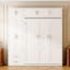 Lit escamotable mural avec armoire supérieure-442229897