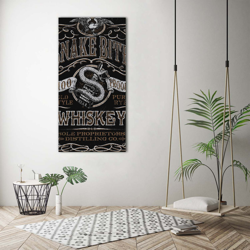 Whiskey - Wrapped Canvas Print