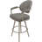Leandra Swivel Extra Tall Metal Bar Stool 34" - Warren Base-1503943889
