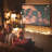 Afelix White 134Cm x 231Cm Portable Folding Frame Projector Screen