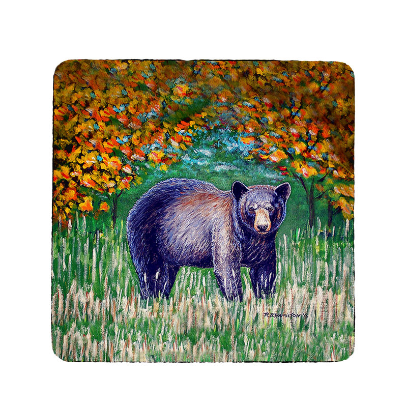 Silicone Square 4 Piece Coaster Set