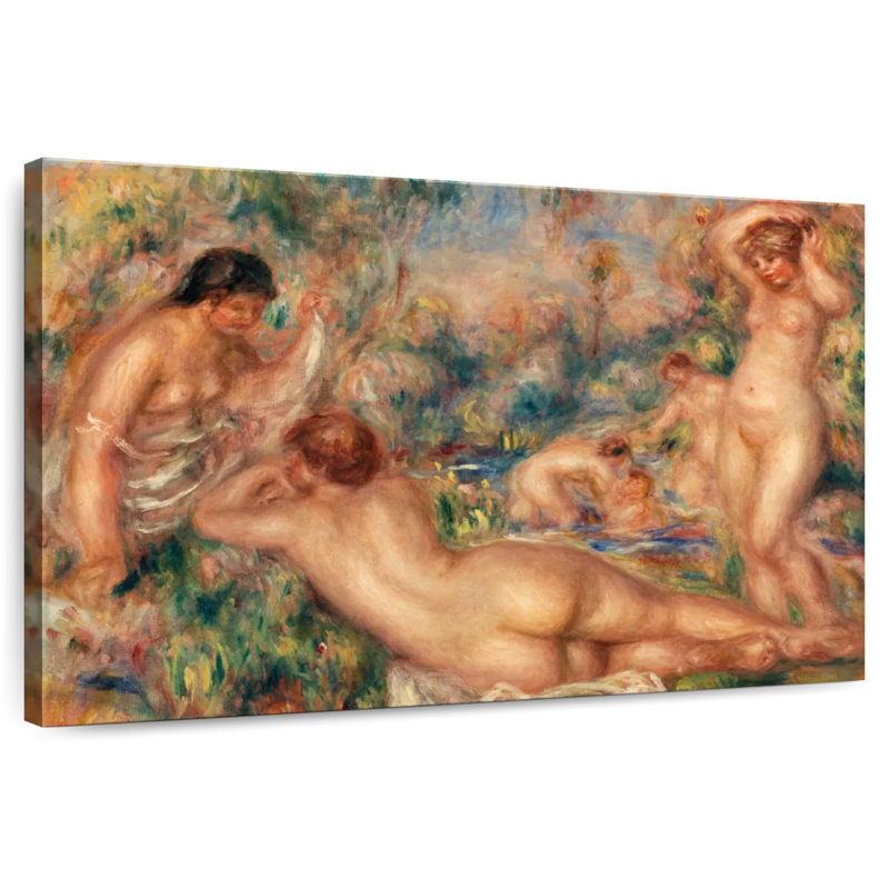 Leisha Bathers 1918, 20" H x 30" W