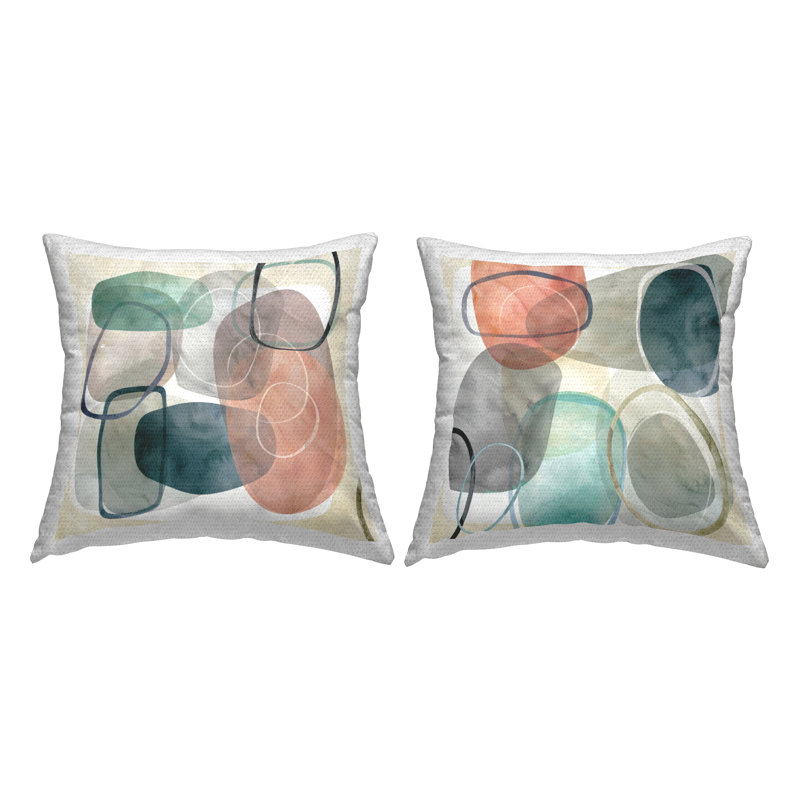 Coussin décoratif géométrique