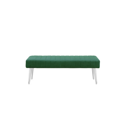 Banc en simili cuir Hilda