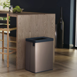 Curver Verto 54 Litre Touch Top Kitchen Recycling Bin 