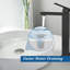 Drain escamotable en acier inoxydable pour salle de bain sans trop-plein (2 pièces)-107928618