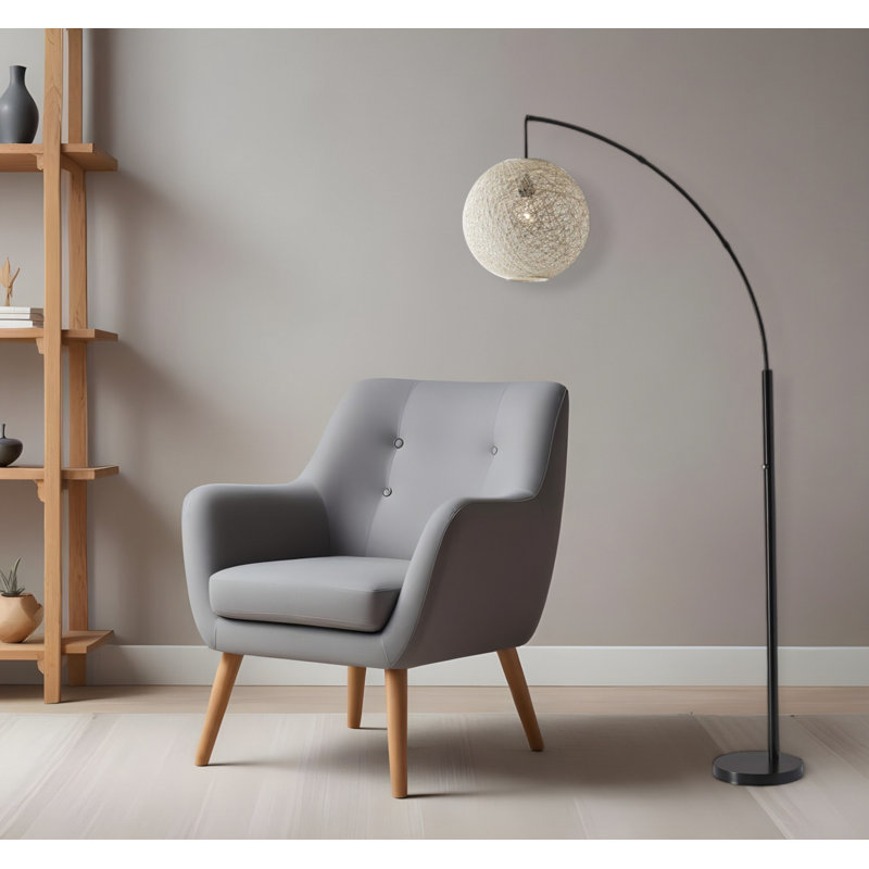 Lampe sur pied arquée 77 po Drachten