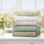Jeté matelassé surdimensionné avec bords festonnés rosé 60 po x 72 po-125133524