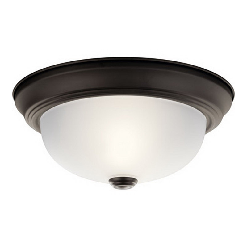 Plafonnier encastré à simple cuve à DEL 1 lumière Almeda