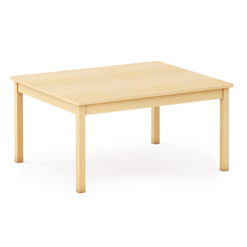 Table de classe EdQ 30 x 36 avec pieds de 18 po, H 18 po x L 36 po x l 30 po