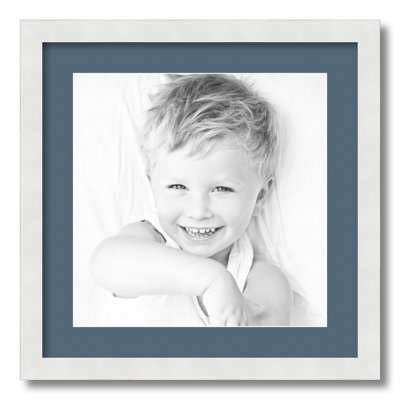 Wood Matte Picture Frame with Mat