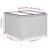 Vidaxl Garden Sofa Set Grey, Dark Grey