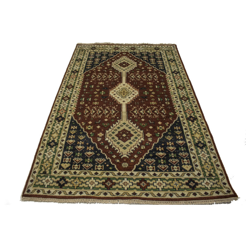 Tapis oriental rouille 5 x 8