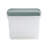Wham Clip 21.5L Rectangular Plastic Storage Boxes with Secure Clip Lock Lids. L:39 x W:29 x H:25.5cm Clear/Stone/Slate Grey-1441608982