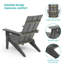 Chaise Adirondack pliable Fairlough HiPS-468557012
