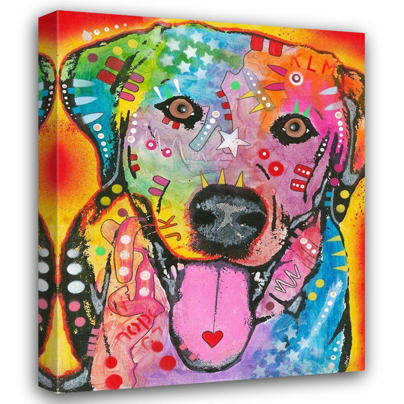 Art sur toile de la collection Dean Russo de Red Barrel Studio®, titre: Aimer la joie DEAEXL138370, H 24 po x l 20 po