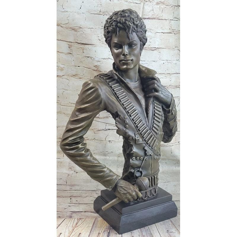 Sculpture en bronze Michael Jackson